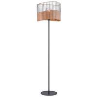 LAMPA STOJĄCA REED - czarny, Modern, tworzywo sztuczne/metal (39/39/152cm)