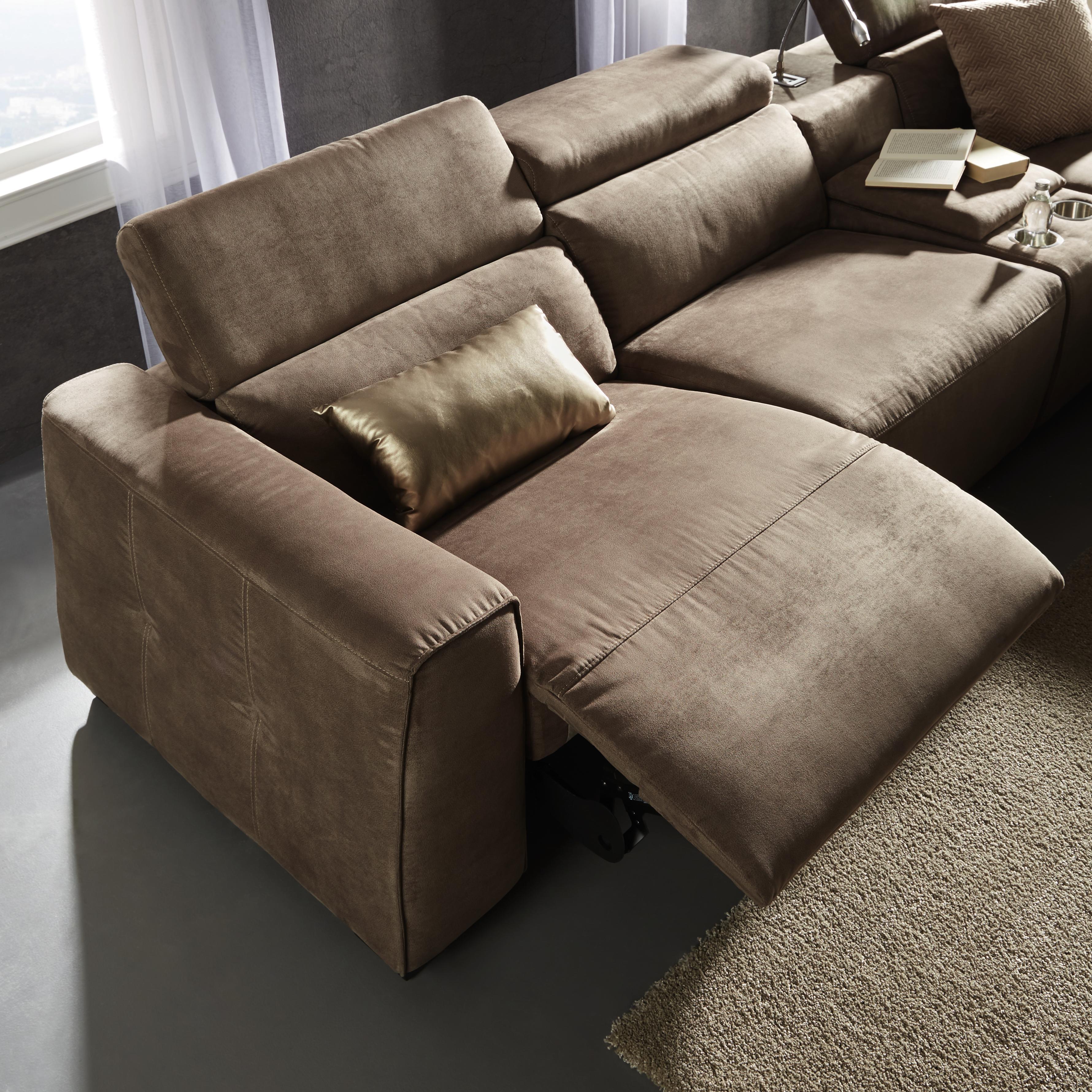 Wohnlandschaft in Braun online bestellen