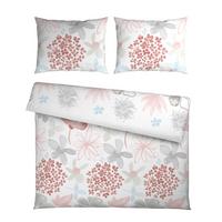 Posteljina Gundi Xxl 200x200/2x60x80cm - bijela/siva, Konvencionalno, tekstil (200/200cm) - Mömax