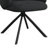 STOL MED ARMSTÖD LIORA - svart, Modern, metall/textil (58/84/61cm) - Bessagi Home