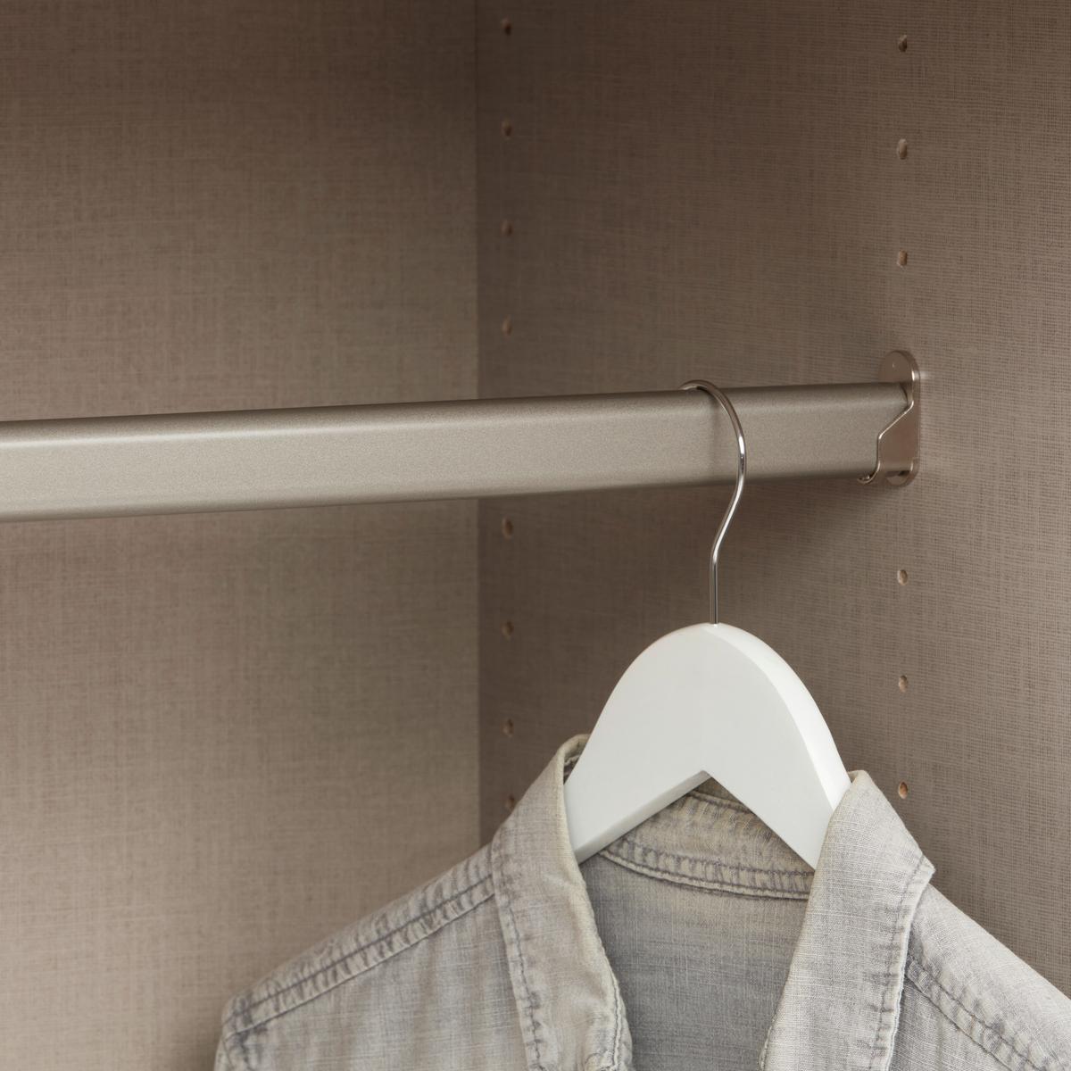 Schwebetürenschrank Fifty Weißglas/Grauspiegel - Chromfarben/Weiß, KONVENTIONELL, Holzwerkstoff/Metall (300/222/66cm) - Premium Living