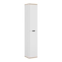Vioski Element Elias -Exklusiv- - bijela/crna, Moderno, staklo/drvni materijal (35/180/35cm) - Mömax
