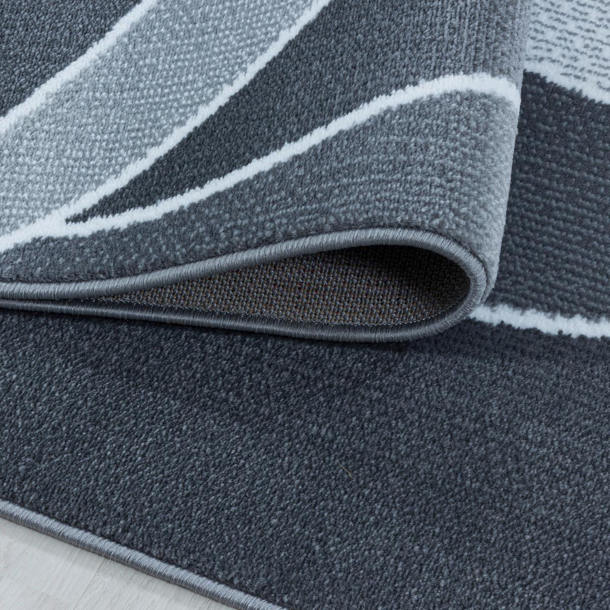Webteppich Costa Grau ca. 80x250cm - Design (80/250cm)