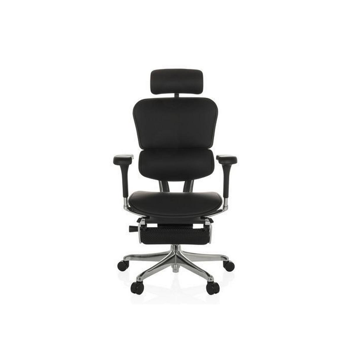 Pisarniški Stol Ergohuman Plus, Črna - črna, Moderno, kovina/umetna masa (76/119 - 138/64cm) - MID.YOU