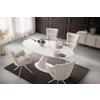 MATBORD STEVEN - beige, Design, metall/trämaterial (180/95/76cm) - Mömax