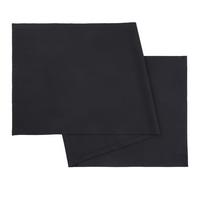 Tischläufer Steffi in Schwarz ca. 45x150cm - Schwarz, Textil (45/150cm) - Modern Living