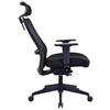 CHAISE PIVOTANTE RICARDA - noir, MODERN, métal/matière synthétique (65/119-129/66cm) - Mömax