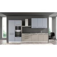 Blok Kuhinja S Aparatima Line 360 - siva/hrast sivi, Konvencionalno, drvo/metal (360/216-240/60cm) - Mömax