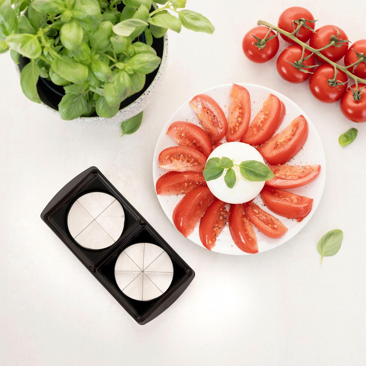 ZESTAW PRZYBORÓW KUCHENNYCH 08633 - czarny, Basics, tworzywo sztuczne/metal (28,5/13/11cm) - Genius