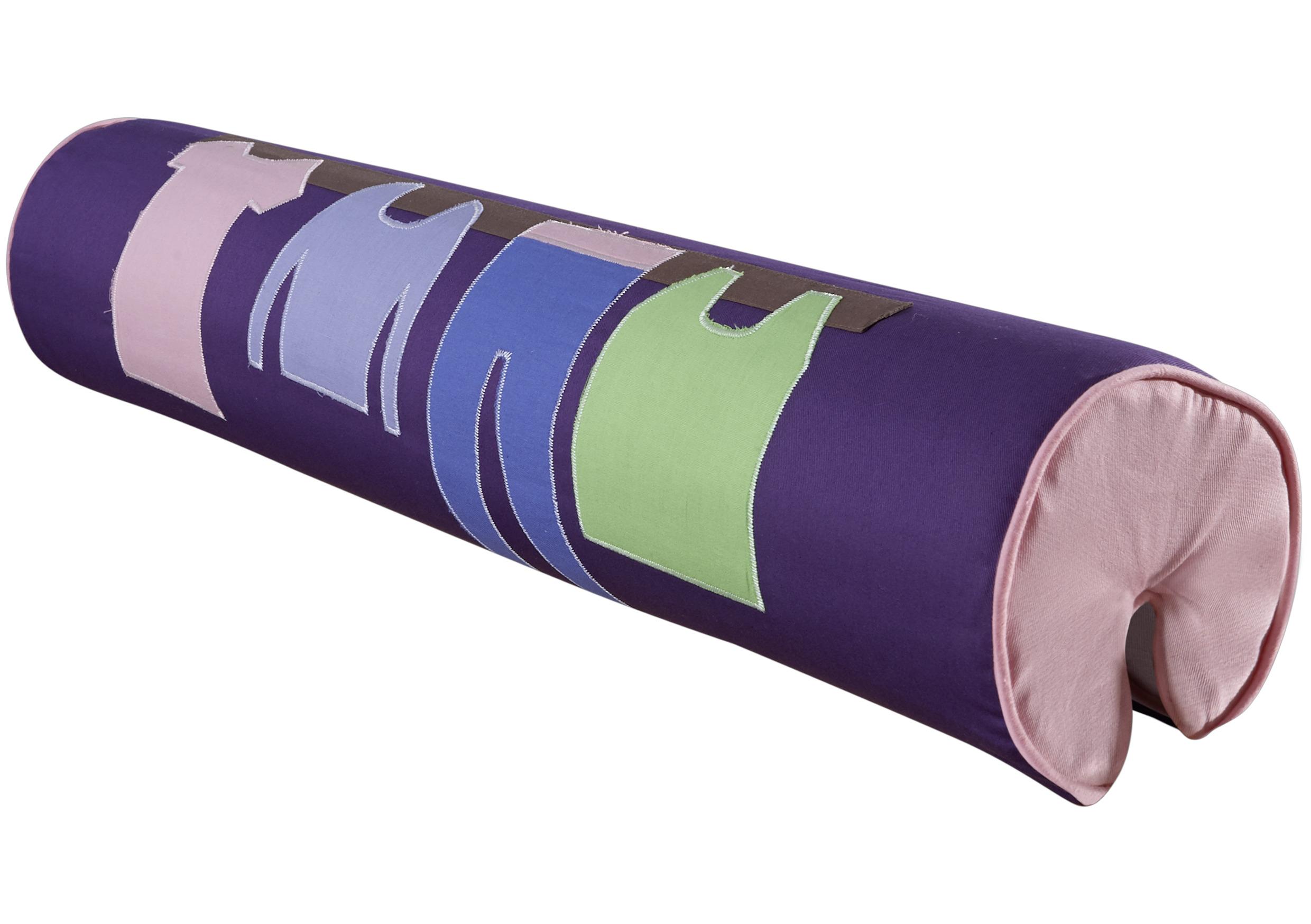 Kinder-Nackenrolle NACKENROLLE - Lila/Rosa, Design, Textil (16/80cm) - MID.YOU