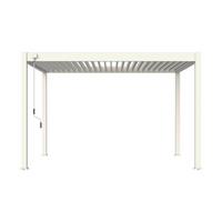 Pavillon Classic ca. 360x255x300 cm Weiß - Weiß, Basics, Metall (360/255/300cm) - Gardenson