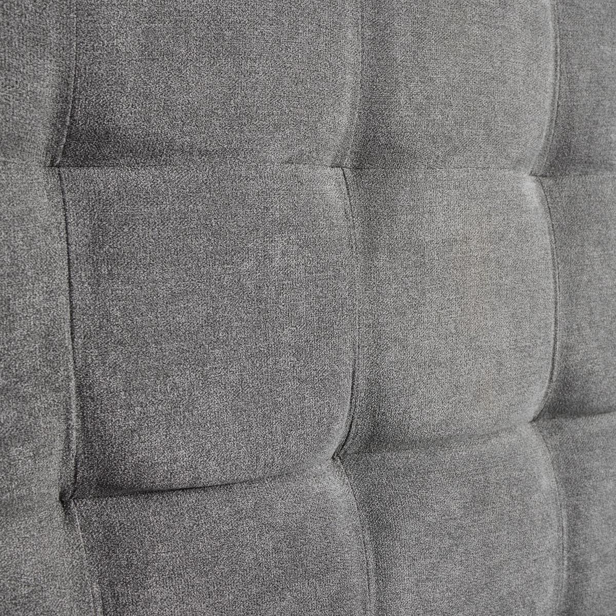 Polsterbett Cesaro ca. 180x200 cm Grau - Naturfarben/Grau, Modern, Holz/Textil (180/200cm) - Bessagi Home