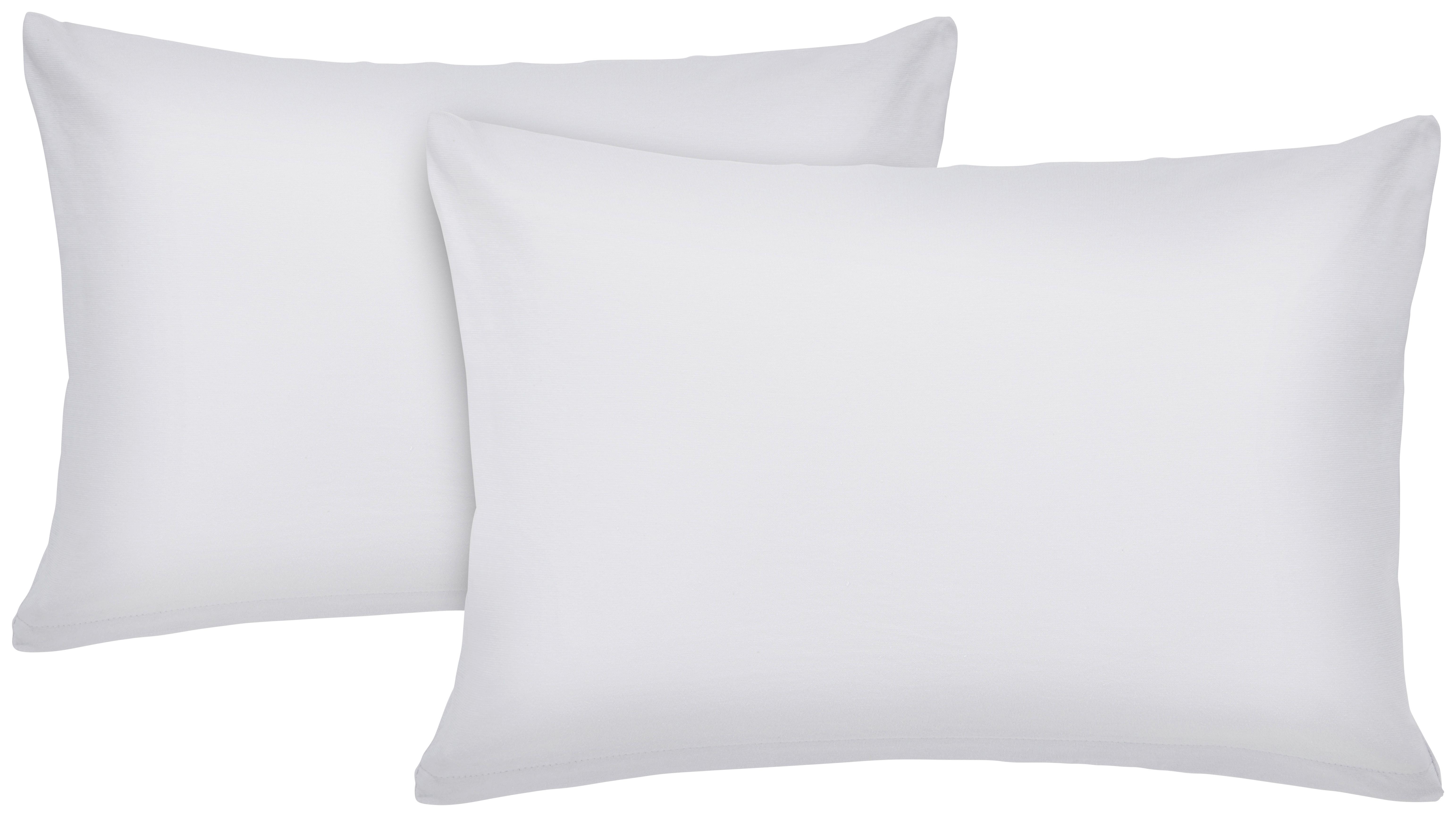 Párnahuzat Basic 2db 40/60cm - platinaszürke, textil (40/60cm) - Modern Living