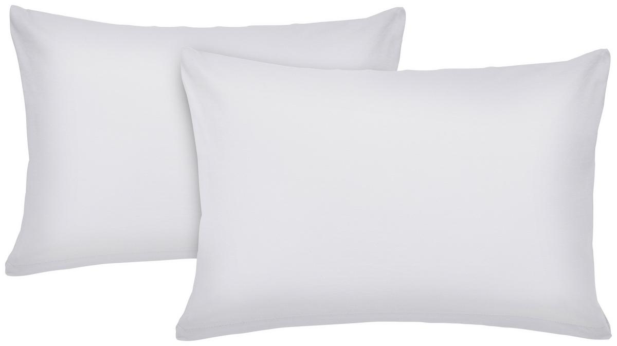 Párnahuzat Basic 2db 40/60cm - platinaszürke, textil (40/60cm) - Modern Living