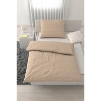 Lenjerie de pat Ty cca. 140x200/50x70 - bej, textil (200/140/0,1cm) - Mömax