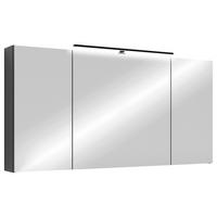 Spiegelschrank Spree Anthrazit - MODERN, Glas/Holzwerkstoff (120/60/15cm) - MID.YOU