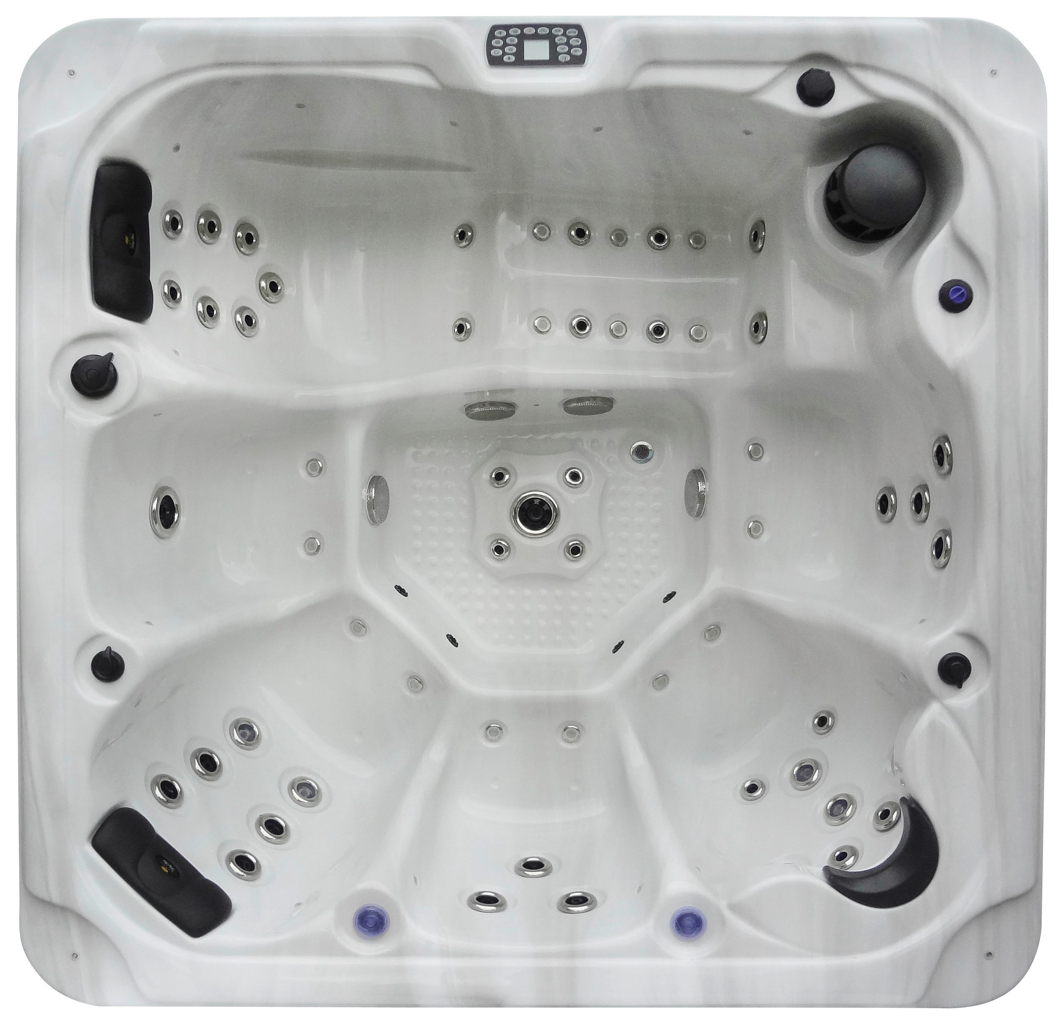 Jacuzzi Oasis Maxi - fehér, műanyag/fém (210/92/210cm) - Sanotechnik