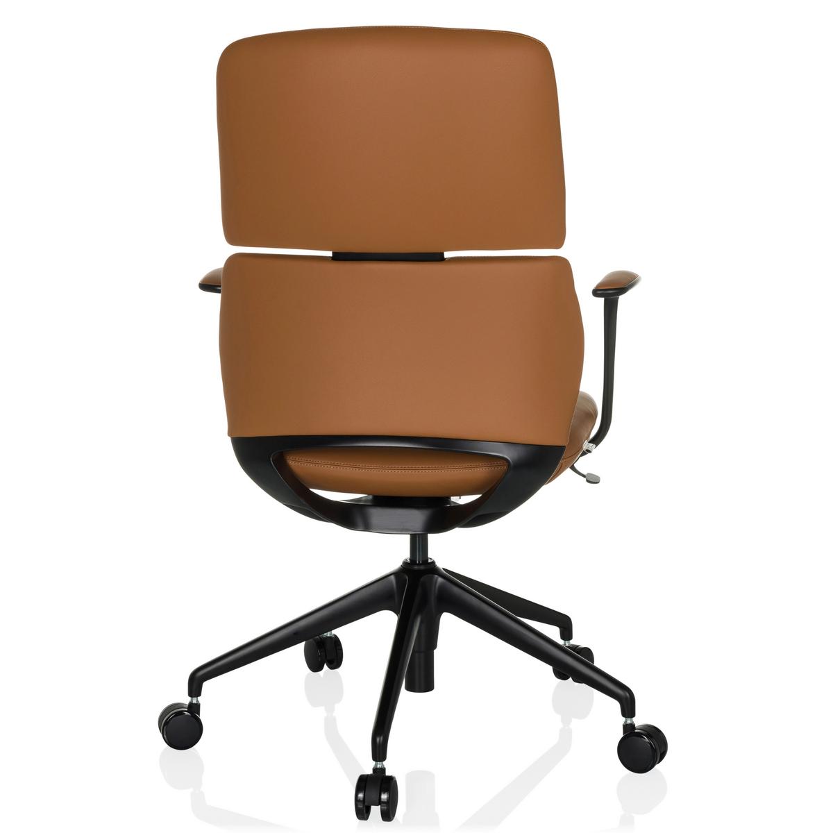 Vrtljivi Stol Atmos Designer - črna, Moderno, kovina/umetna masa (62/98-108/60cm) - MID.YOU