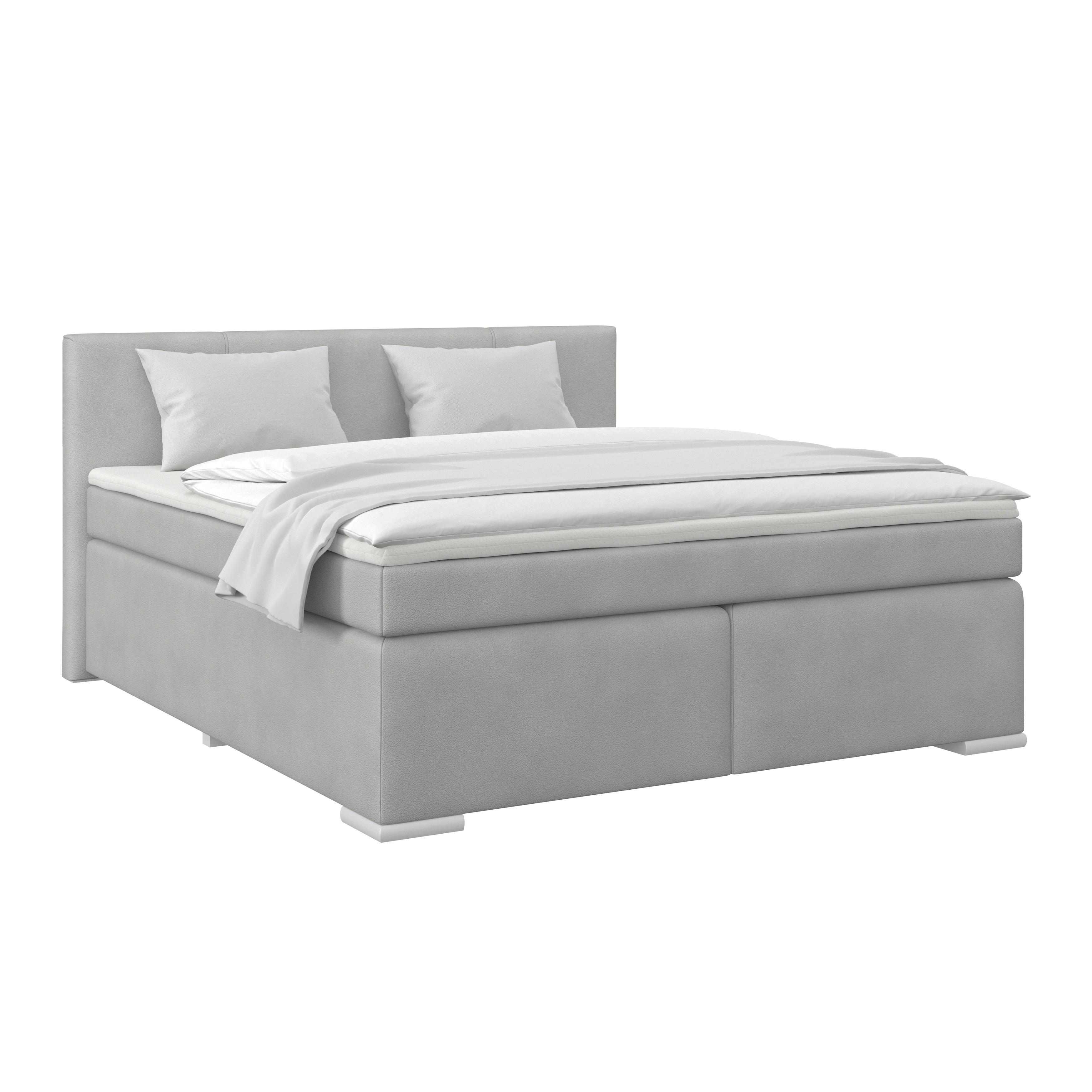 PAT BOXSPRING MIRA 1 - ardeziu, Basics, plastic/lemn (160/200cm)