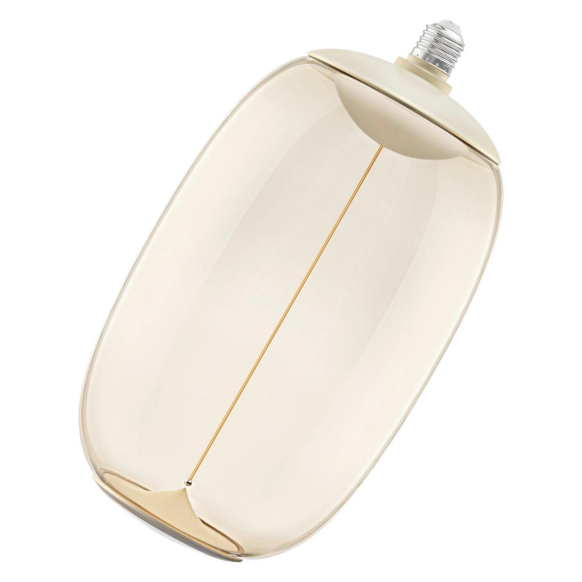 ŻARÓWKA LED VINTAGE 1906 BIG ELIPSE OVAL27 - kolor bursztynowy, Konventionell, tworzywo sztuczne (20/37cm) - Ledvance