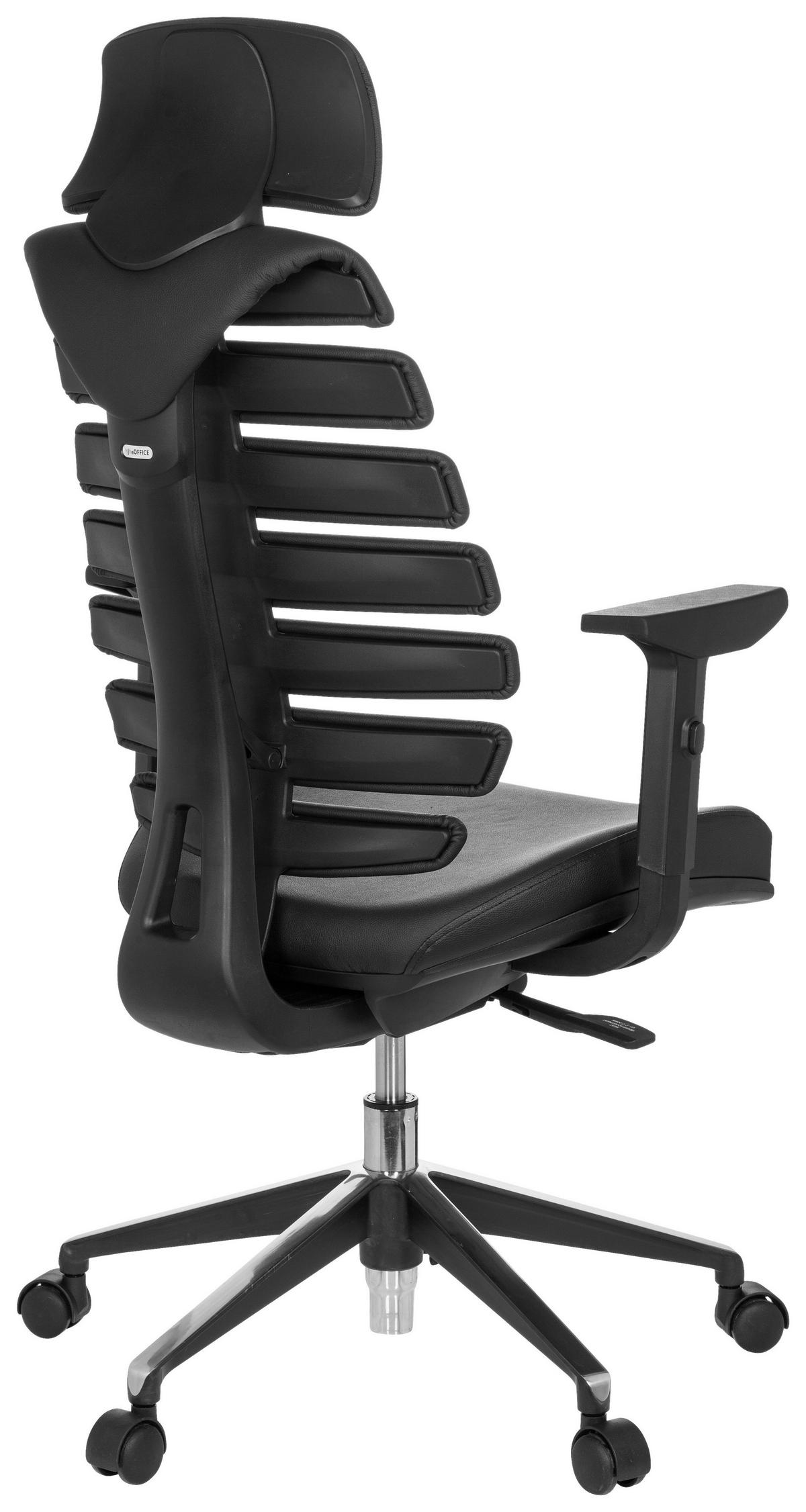 Pisarniški Stol Ergo Line Ii Pro, Črna - črna/barve aluminija, Moderno, kovina/umetna masa (65/131/53cm) - MID.YOU