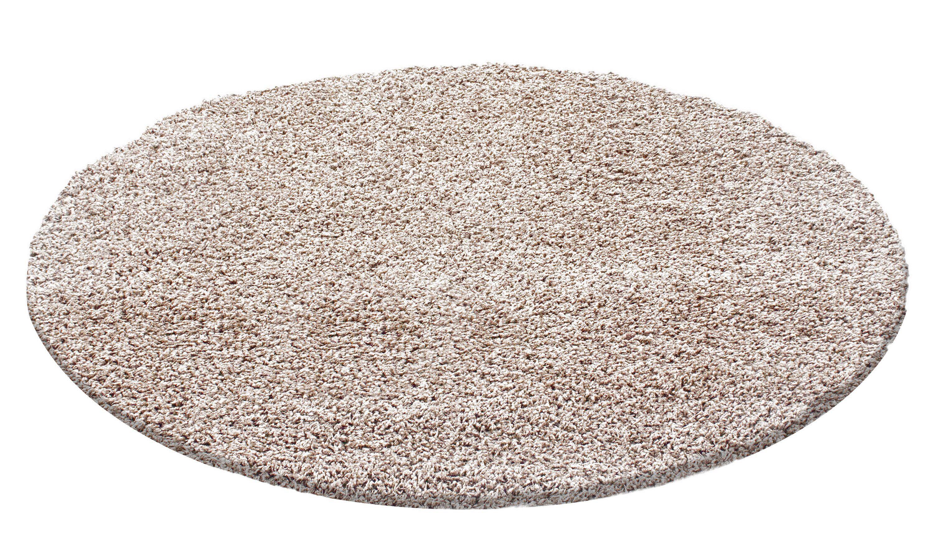 Preproga Z Visokim Florom Life, Bež, 120cm - bež/rjava, Trend, tekstil (120cm)