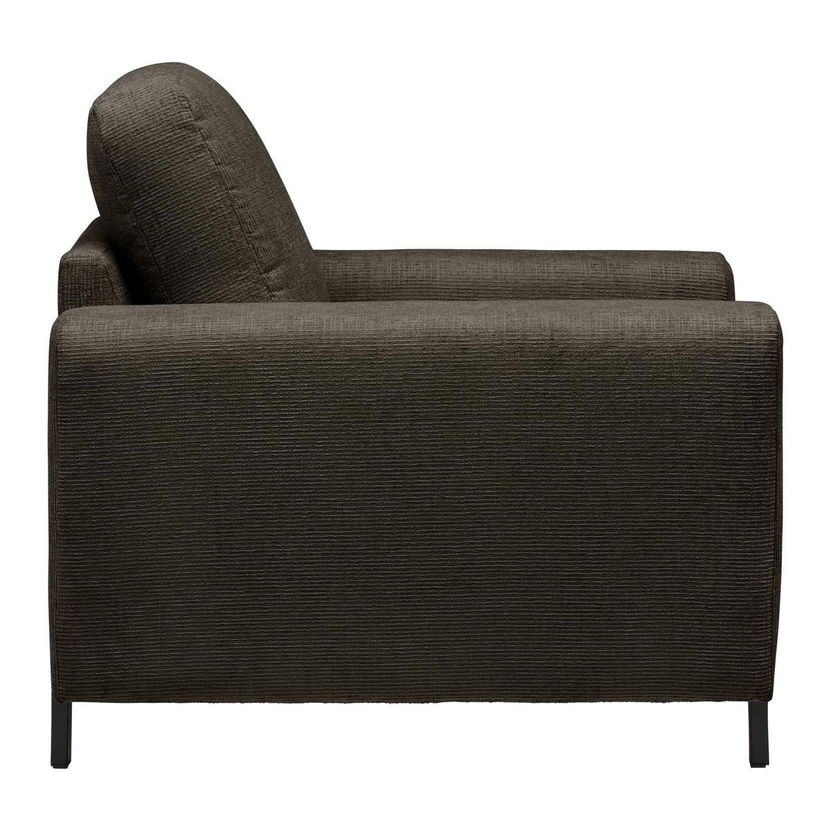 Sessel Piega Anthrazit - Anthrazit/Schwarz, MODERN, Textil/Metall (99/66-87/96cm) - Mömax