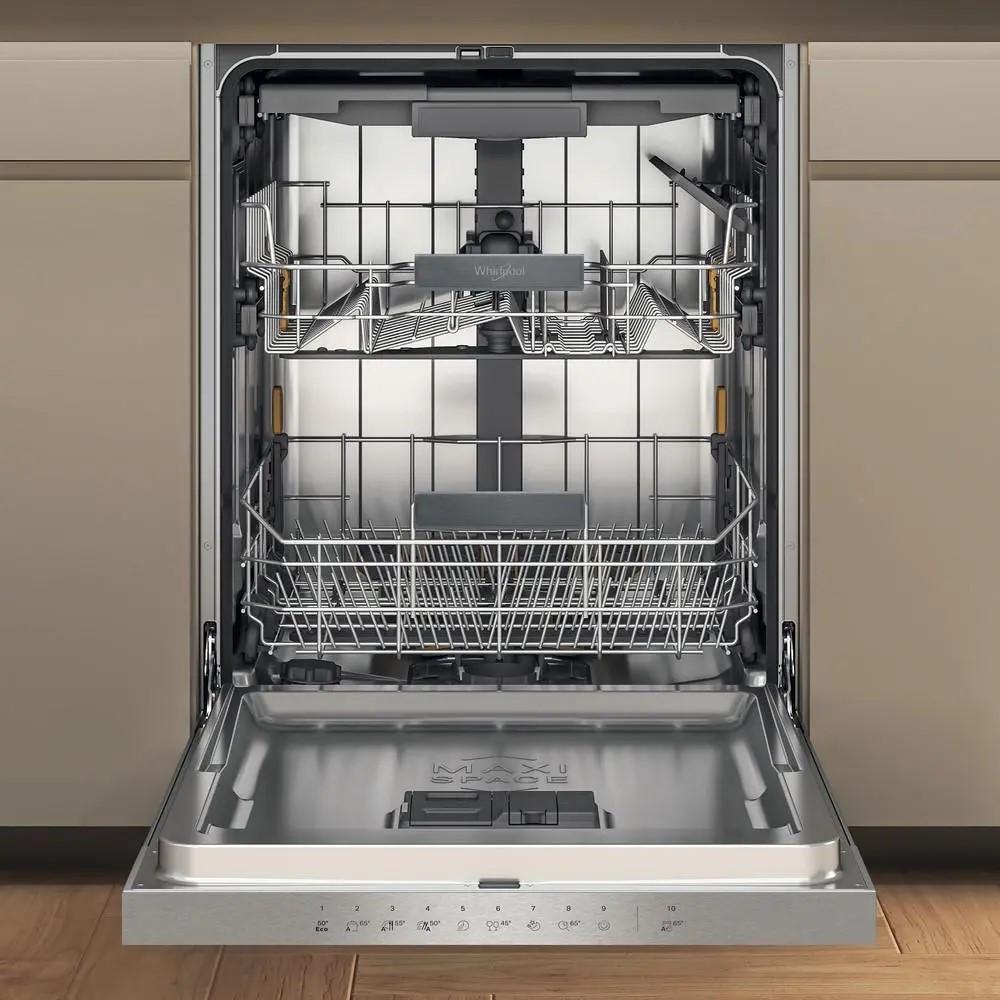 Mosogatógép Wh7pc15b4m60 - króm, műanyag/fém (60/82/55,5cm) - Whirlpool