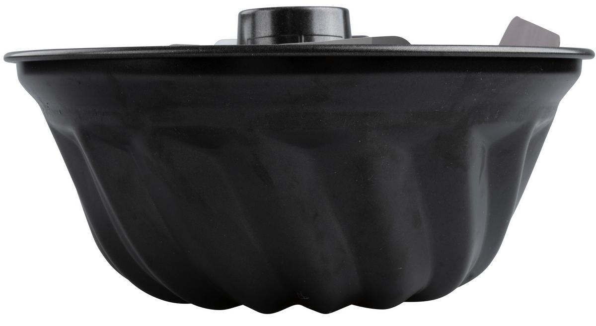 Gugelhupfform Bakery in Schwarz - Schwarz, KONVENTIONELL, Metall (23,5/22/11cm) - Zenker