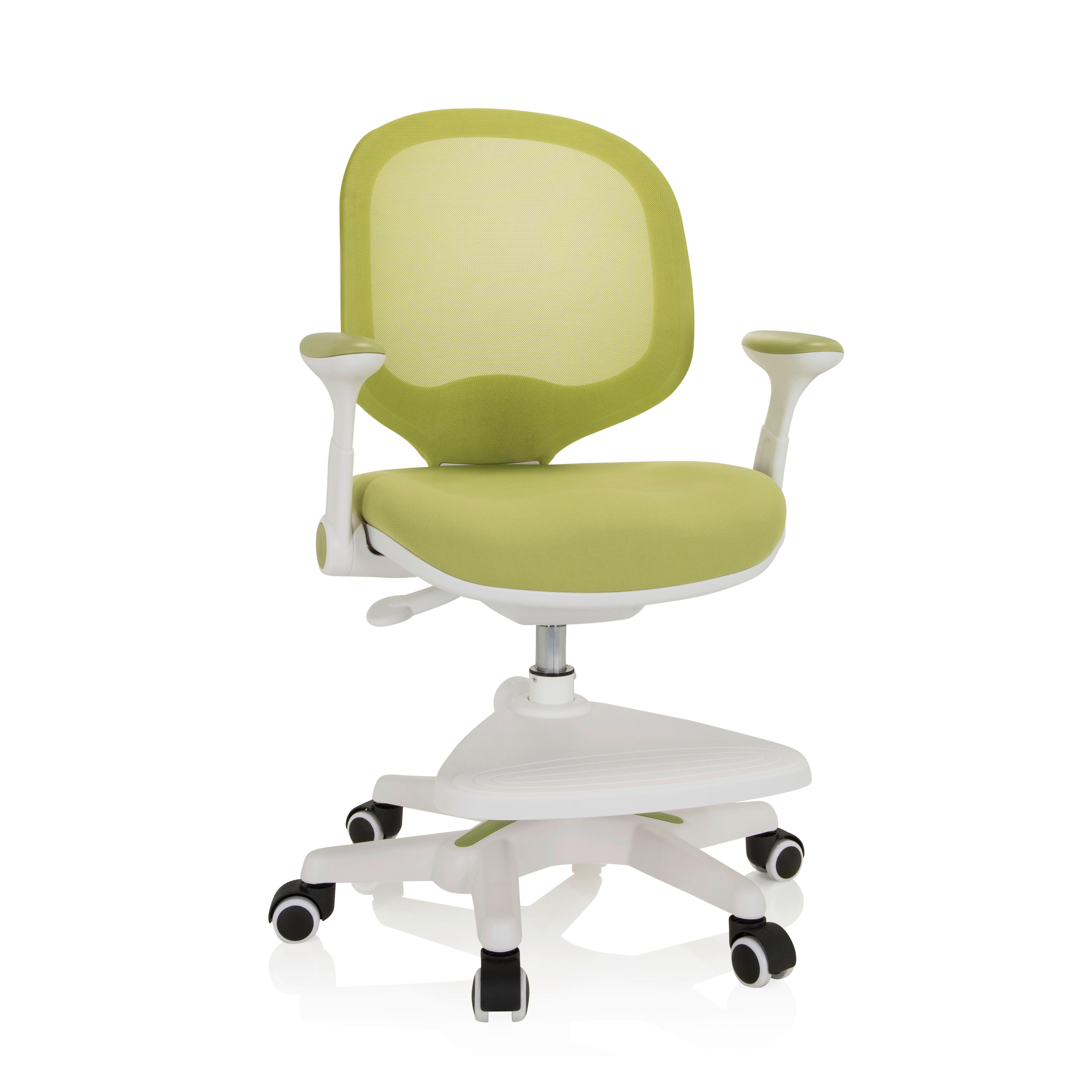 Otroški Vrtljivi Stol Kid Ergo, Zelena - bela/svetlo zelena, Moderno, umetna masa/tekstil (56/89/52cm) - MID.YOU