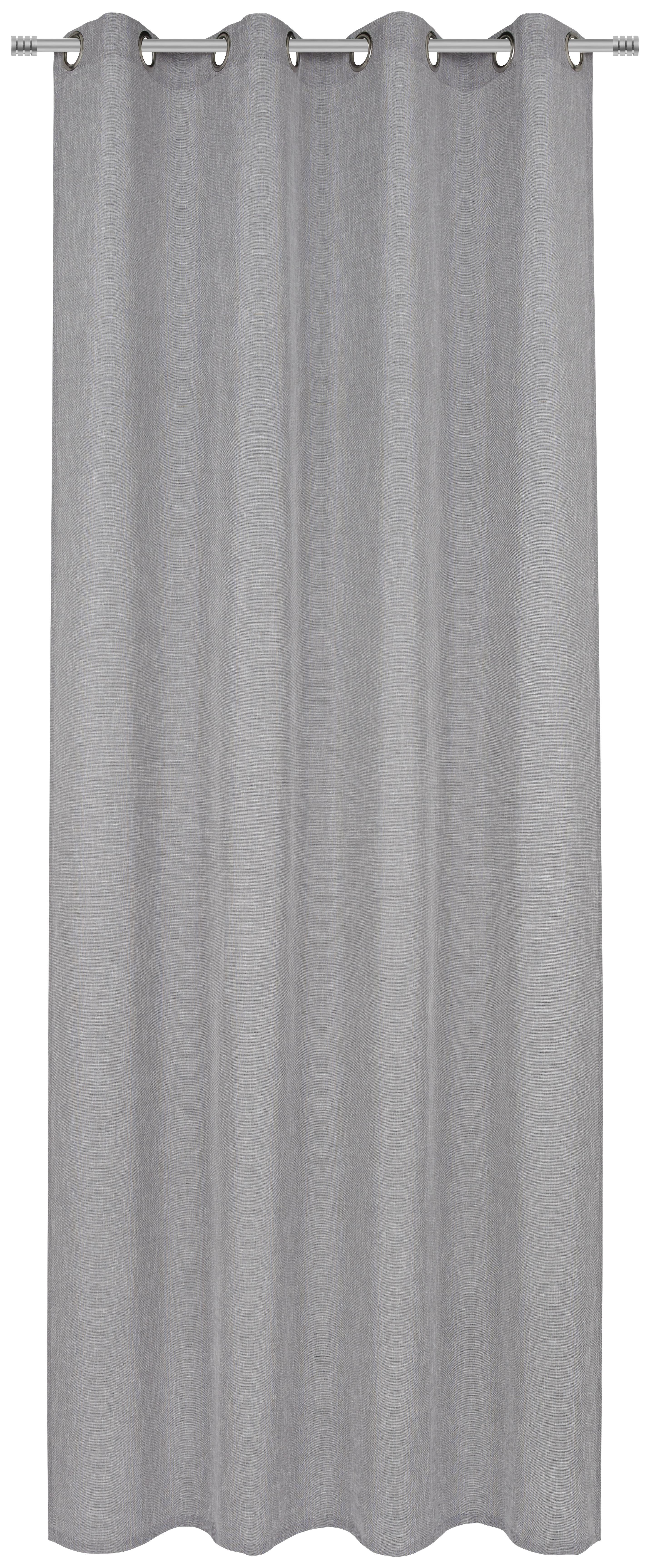 ZASŁONA NA PRZELOTKACH RIOSTA - antracytowy, Basics, tkanina (140/245cm) - Esposa