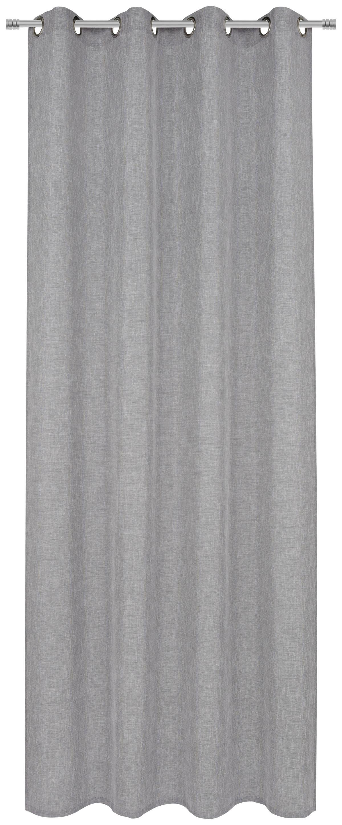 ZASŁONA NA PRZELOTKACH RIOSTA - antracytowy, Basics, tkanina (140/245cm) - Esposa