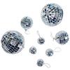 DEKORATIONSHÄNGE DISCO -PAZ- - silver, Klassisk, glas/plast - Mömax