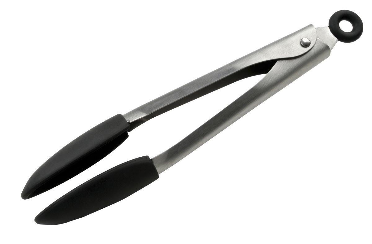 Servirne Klešče 56086 - črna, Moderno, kovina/umetna masa (4/4/26cm) - Fackelmann