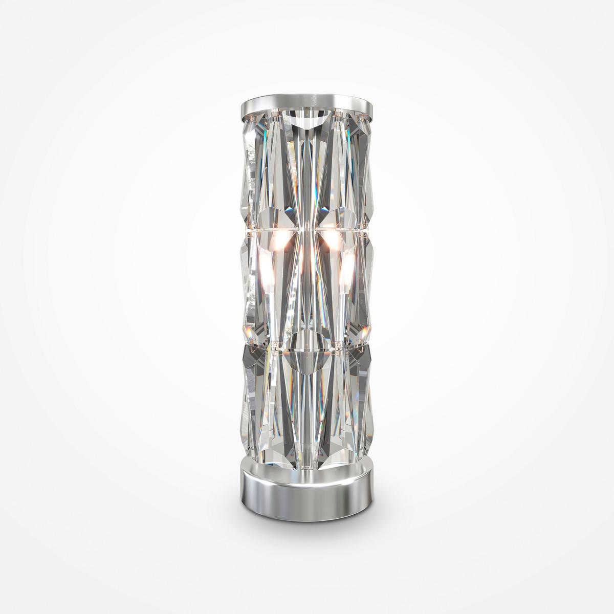 Tischleuchte Puntes Chromfarben max. 60 Watt - Chromfarben, Trend, Metall (20/58/20cm) - MAYTONI