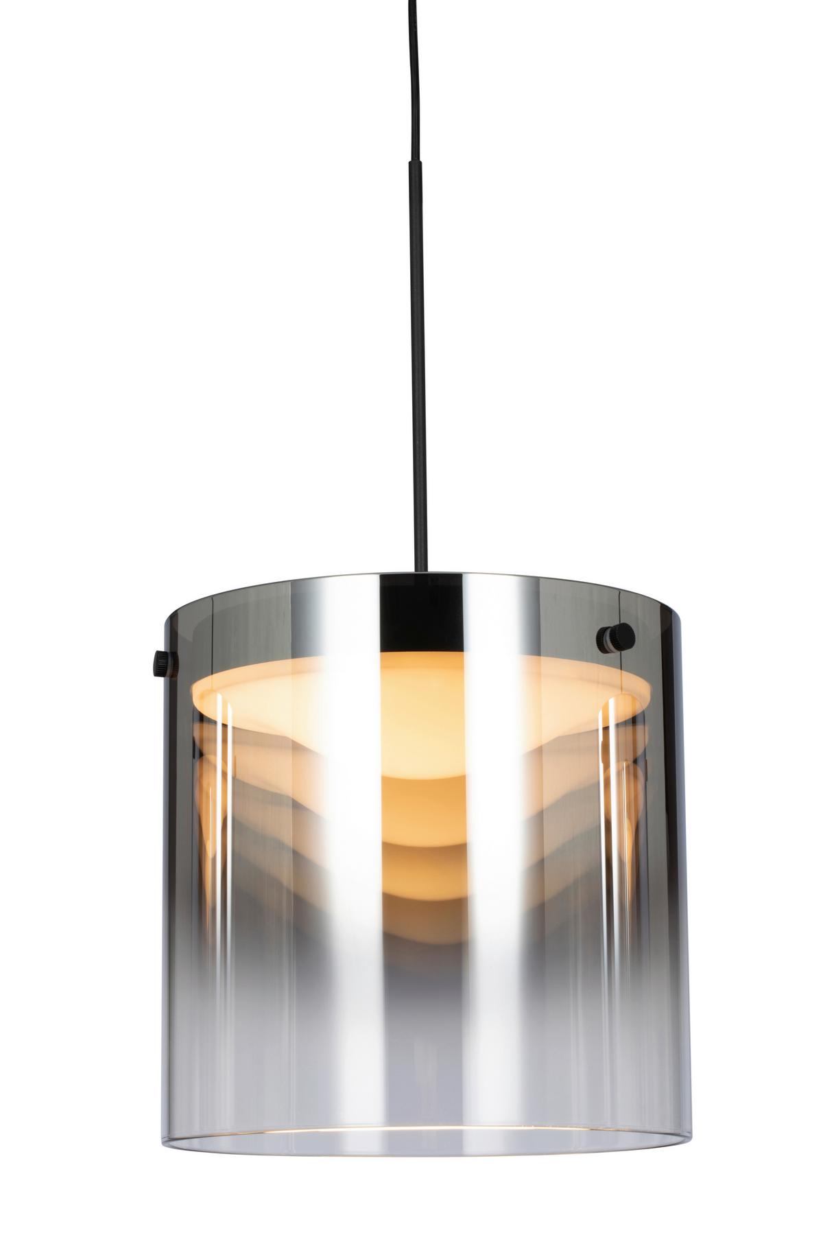 LAMPA WISZĄCA LED BAIA *DK* - czarny, Design, metal/szkło (100/20/180cm) - Dieter Knoll