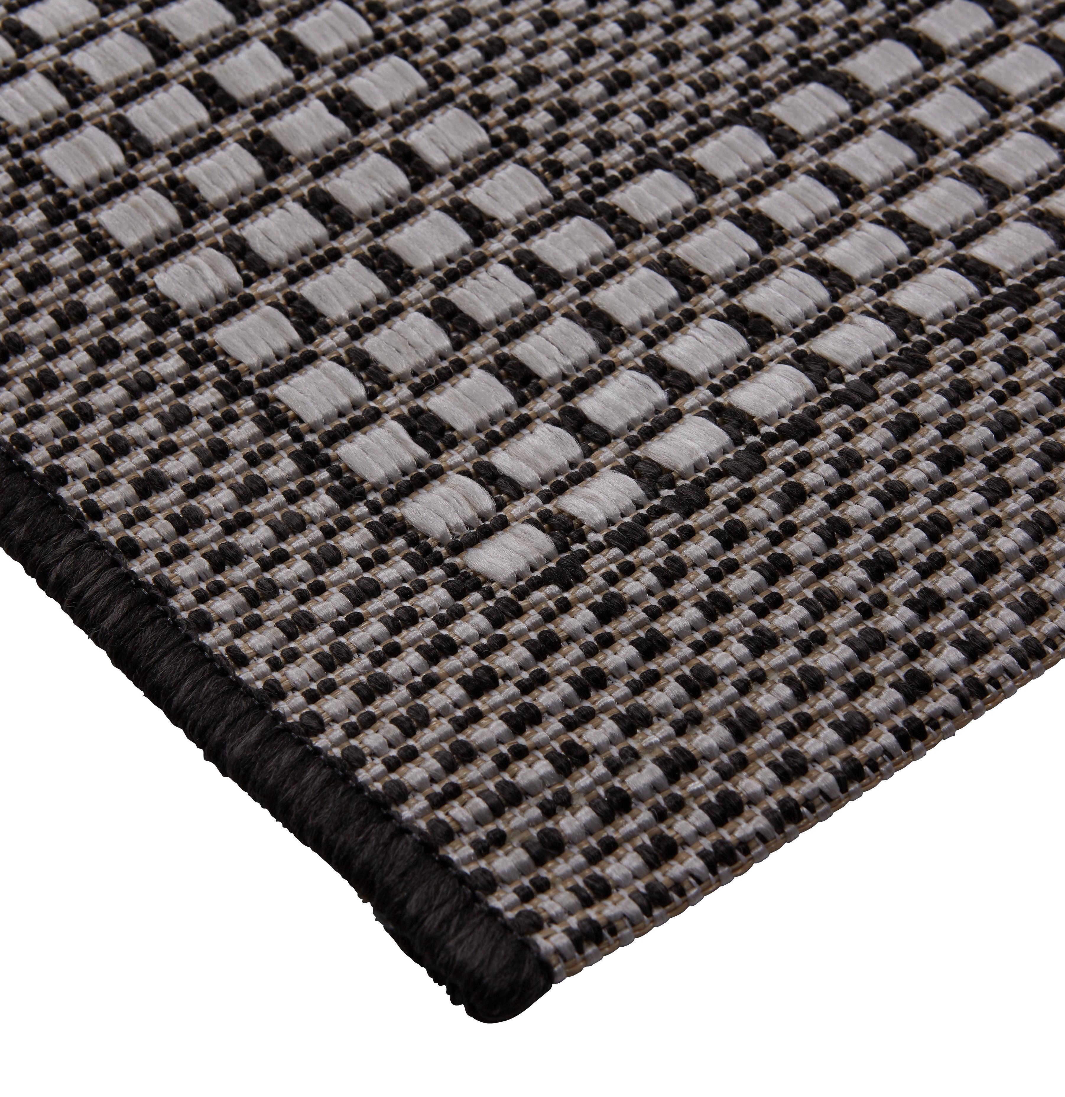 FLATVÄVD MATTA NAOMI 2 - antracit, Klassisk, textil (80/290cm) - Modern Living