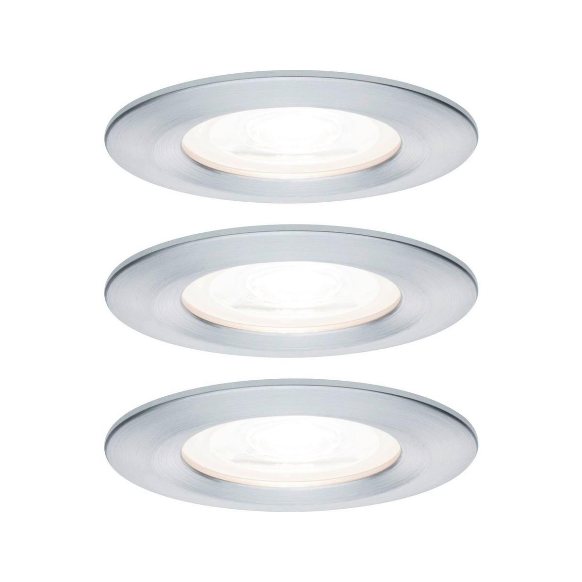 Deckenleuchte Nova max. 6,5 Watt, 3-teilig - Basics (7,8cm) - Paulmann