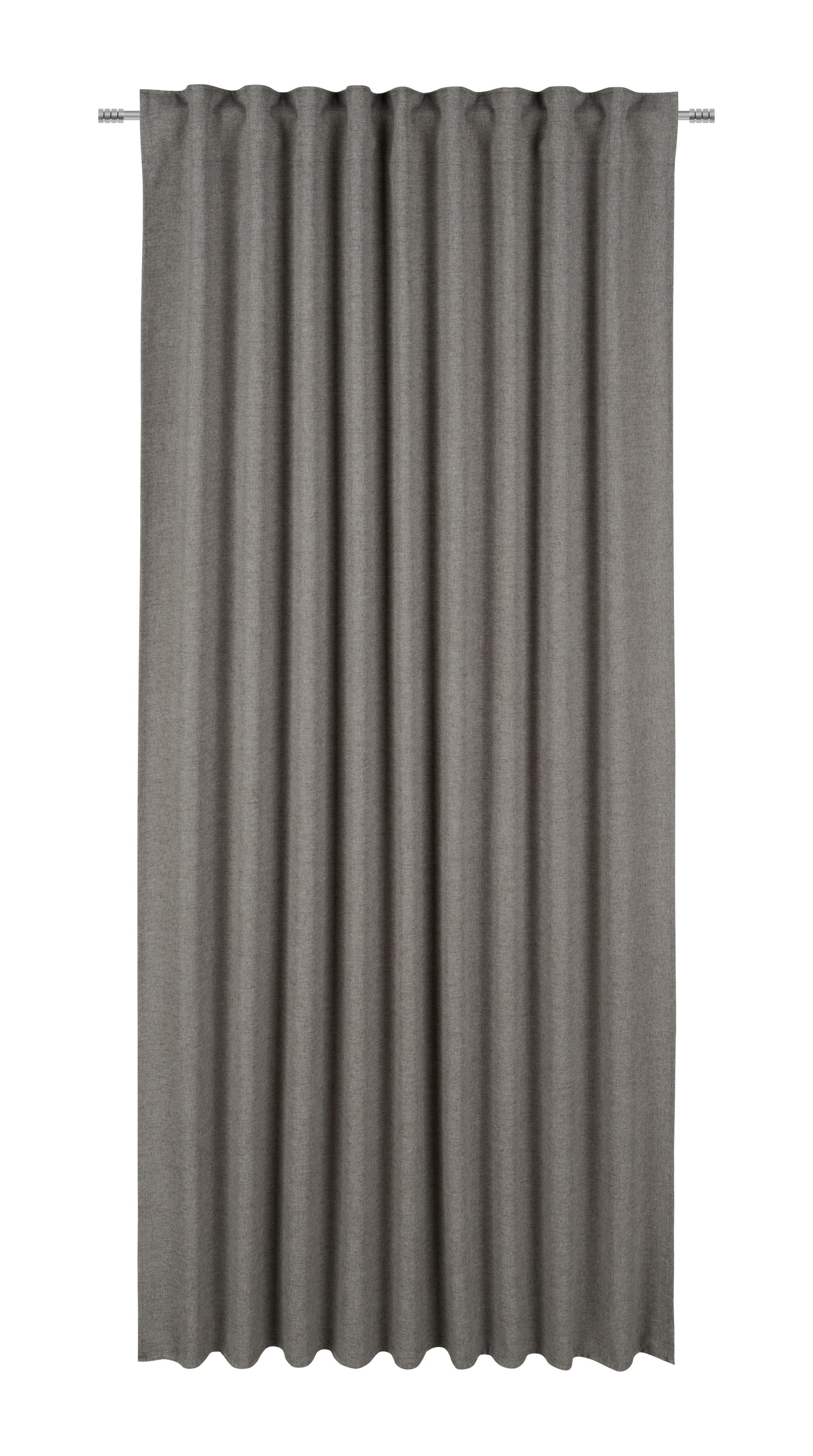 Készfüggöny Ulrich 175cm - szürke, Modern, textil (135/175cm) - Modern Living