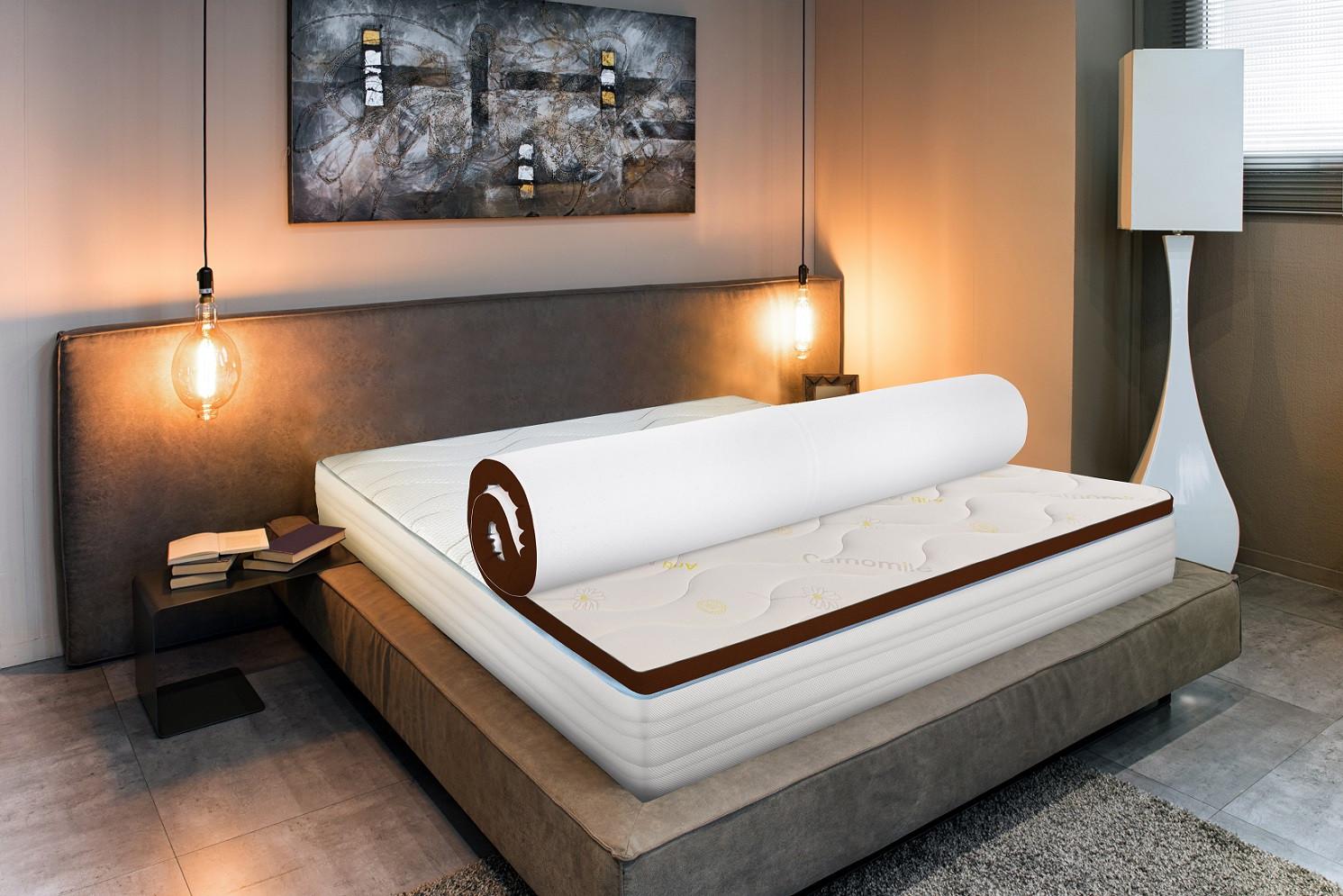Fedőmatrac Cushie Fitt Chamomile - textil (90/200cm)