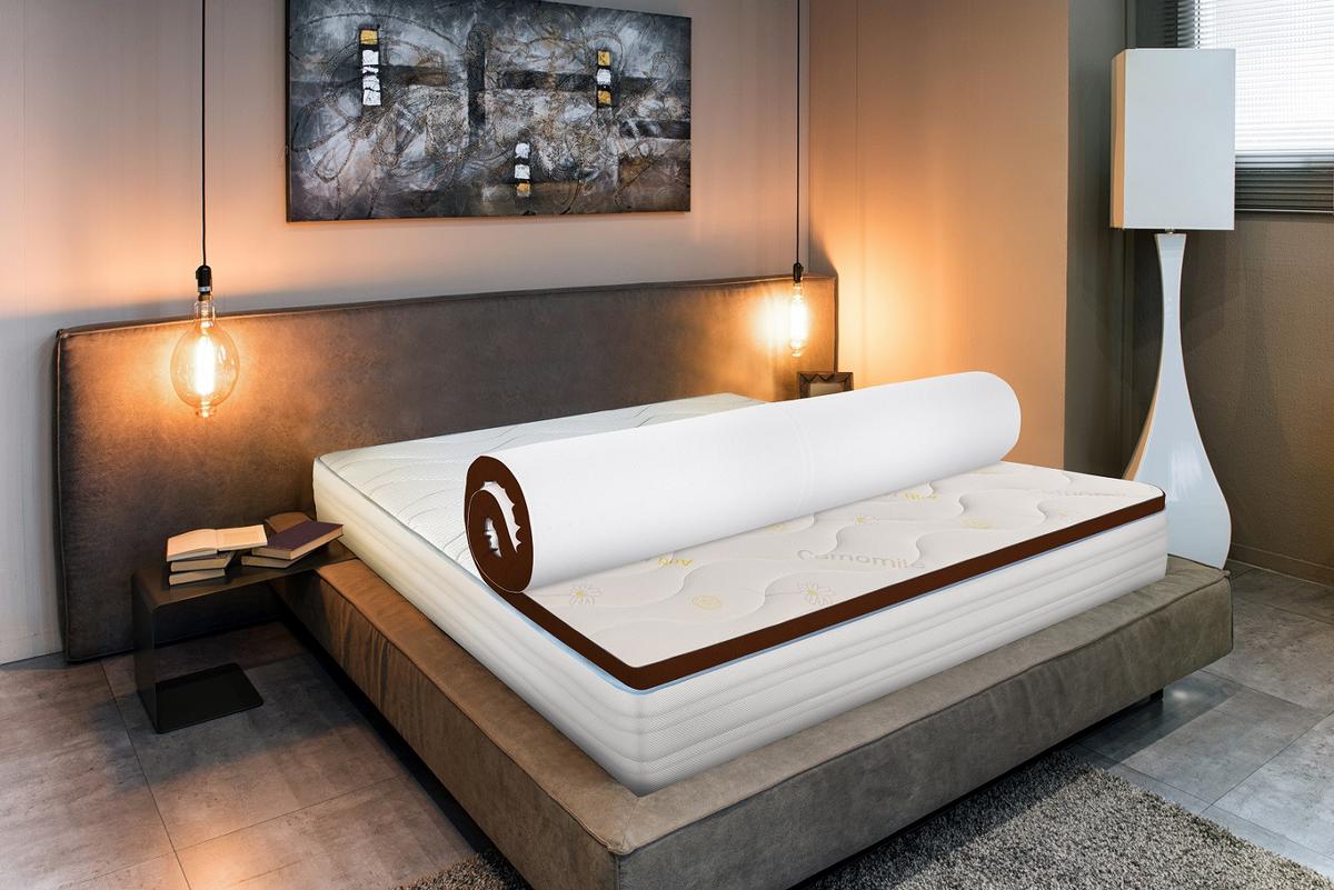 Fedőmatrac Cushie Fitt Chamomile - textil (180/200cm)