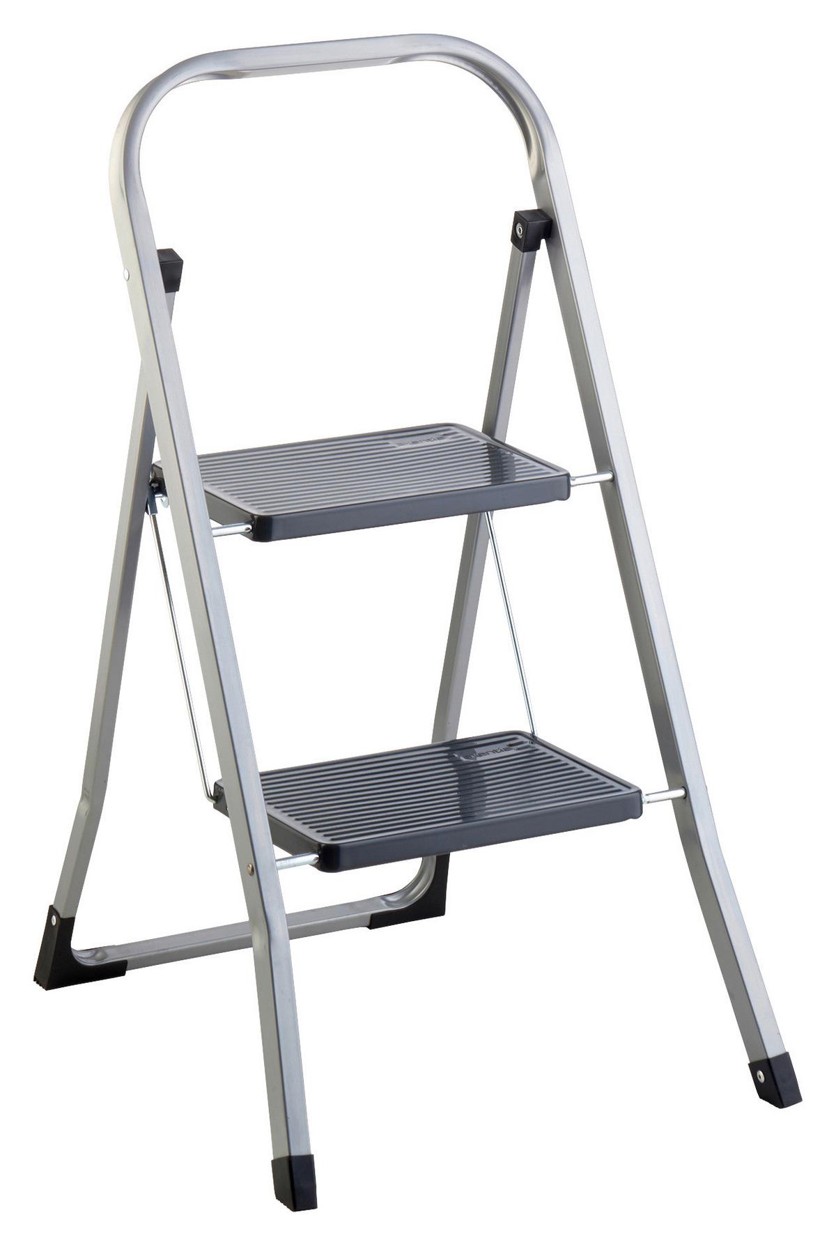 Klapptritt Bill in Schwarz - Schwarz, Konventionell, Metall (42/88cm)