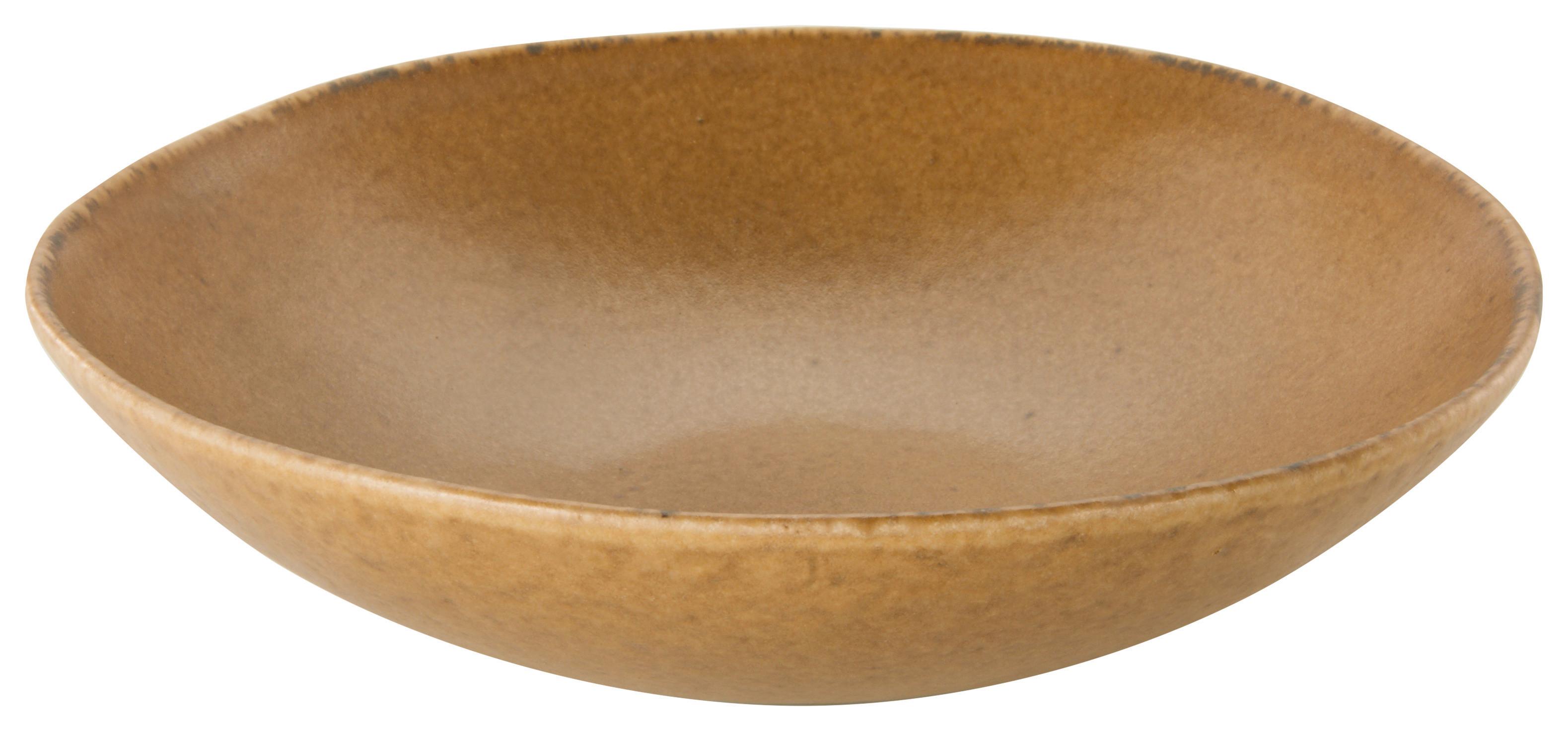 Suppenteller Sahara aus Keramik Ø ca. 22cm - Braun, LIFESTYLE, Keramik (22/22/5,7cm) - Zandiara