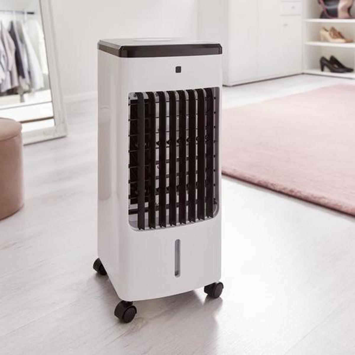 Luftkühler Sora max. 60 Watt - Weiss, Kunststoff (23/57/25cm) - Insido