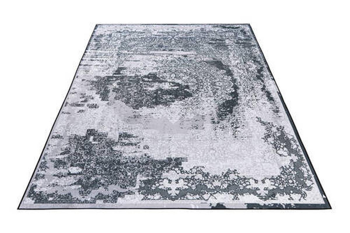 Flachwebeteppich My Tampa 134 - Grau, Design, Textil (120/170cm)
