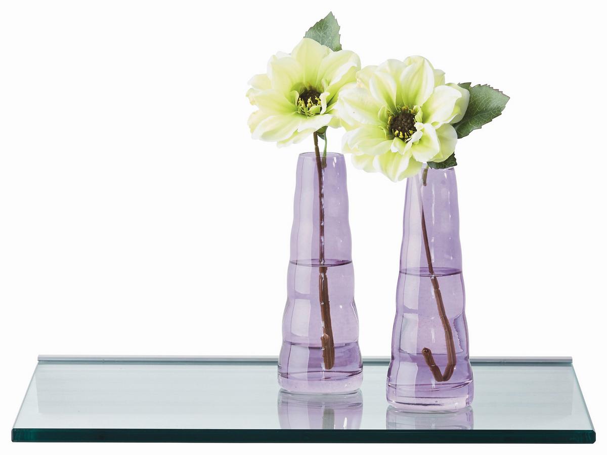 PÓŁKA ŚCIENNA WING GW 4030 KK - przezroczysty, Basics, szkło (40/1/30cm)