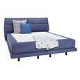 Boxspringbett in Blau ca. 160x200cm - KONVENTIONELL, Textil (160/200cm) - Premium Living Boxspringbett in Blau ca. 160x200cm - KONVENTIONELL, Textil (160/200cm) - Premium Living