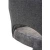 BARPALL VALLETTA - svart/antracit, Klassisk, metall/textil (57/92-119/52cm) - Premium Living