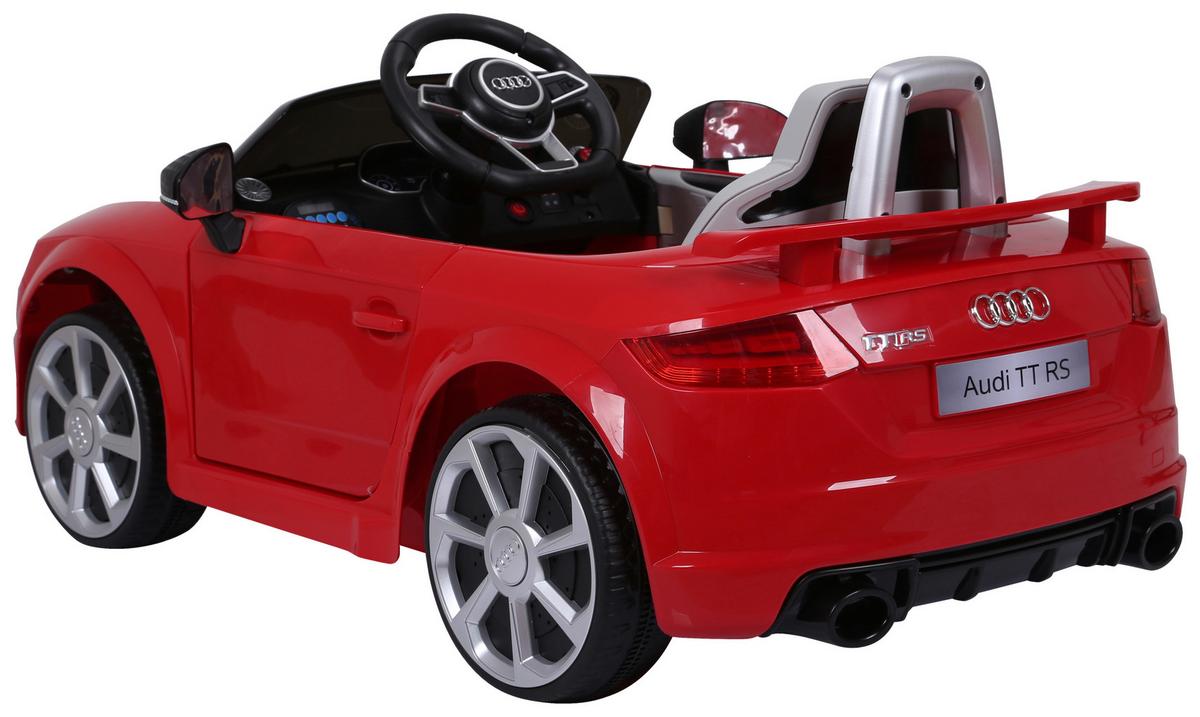 ELEKTRYCZNE AUTO DLA DZIECI RIDE ON AUDI TT - czerwony, Konventionell, tworzywo sztuczne (103/62/43,5cm)