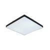 LED-TAKLAMPA JANNEK - vit/svart, Modern, metall/plast (33/33/5,5cm) - Mömax